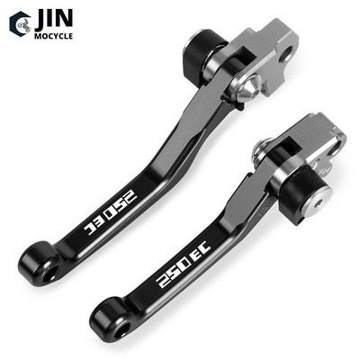 Skirta GASGAS 250EC 250 EC 2005-2018 2017 CNC aliuminio Motorcoss Pit Dirt Bike Pivot sulankstomos stabdžių sankabos svirtys su LOGO 250EC