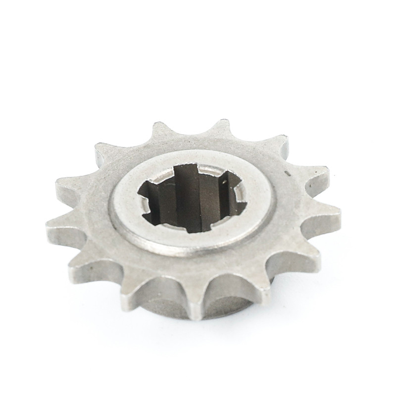 47cc 49cc Minimoto priekinės pavarų dėžės žvaigždutė T8F 11T 13T 14T 17T 20T krumpliaračio grandinės krumpliaratis metalinis keturračio dviračio mopedo paspirtukas