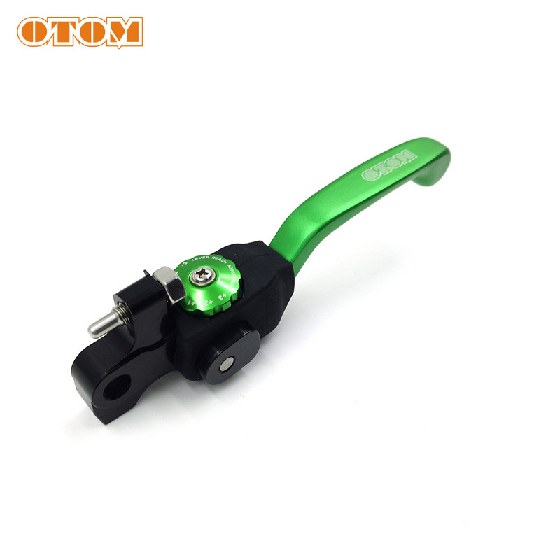 OTOM motociklo stabdžių rankenos motociklo modifikacija CNC 7 pavarų reguliuojama sulankstoma priekinio stabdžio svirtis, skirta KAYO T6 T4 K6 NC250 CB250