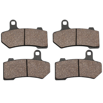 Predné a zadné brzdové doštičky pre motocykle Harley FLHTC FLHT Electra Glide Classic 08-12 FLHTCU Ultra 08-18 FLHTK 10-13