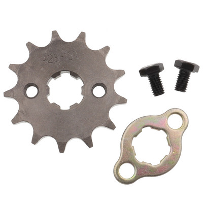 Motor din față 428# 10T 11T 12T 13T 14T 15T 16T 17T 18T 19T Dinți 17mm 20mm Pinion cu lanț cu dispozitiv de blocare a plăcii de reținere