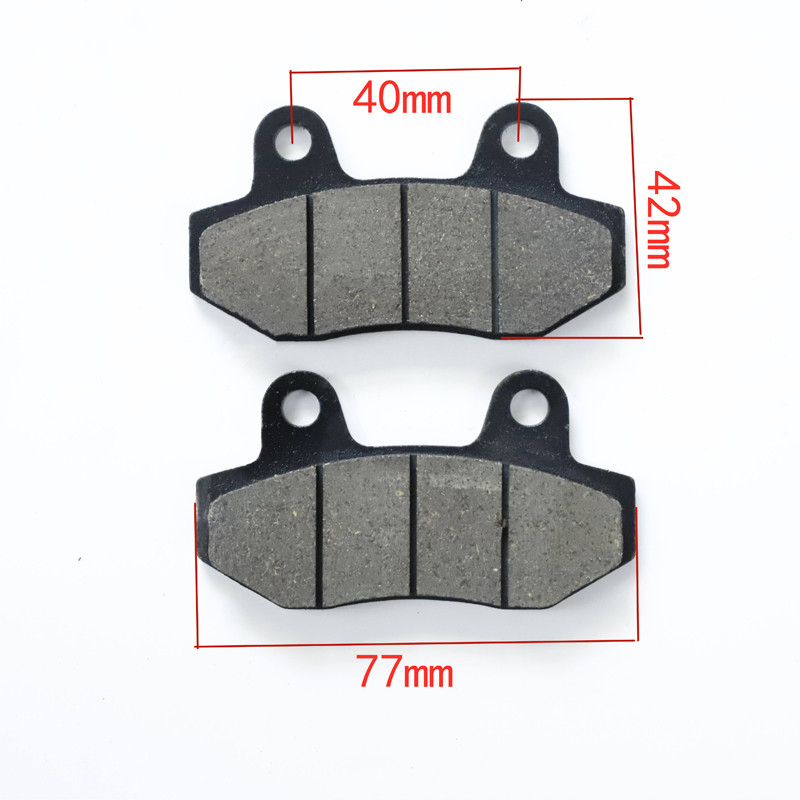 Motociklų stabdžių kaladėlės prieš 50, 90, 110, 125, 140, 150, 160 cc Pit Dirt Bike