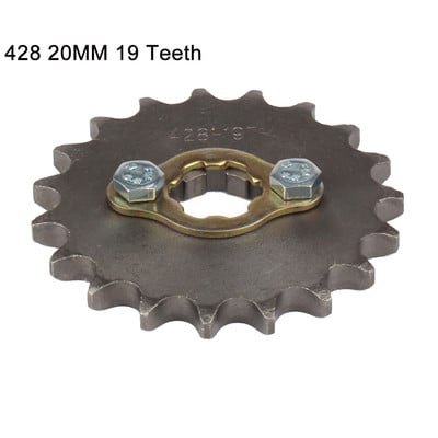 Reťaz 428 20 mm 10 11 12 13 14 15 16 17 18 19 zubov predné ozubené kolesá motora pre 50 110 125 160 ccm Dirt Pit Bike, ATV, štvorkolky