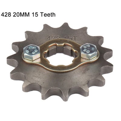 Reťaz 428 20 mm 10 11 12 13 14 15 16 17 18 19 zubov predné ozubené kolesá motora pre 50 110 125 160 ccm Dirt Pit Bike, ATV, štvorkolky