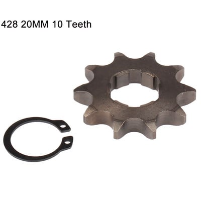 Reťaz 428 20 mm 10 11 12 13 14 15 16 17 18 19 zubov predné ozubené kolesá motora pre 50 110 125 160 ccm Dirt Pit Bike, ATV, štvorkolky