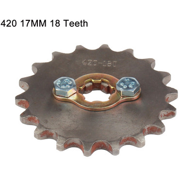 420 420H lánc 17mm 10-19 fogú első motor lánckerekek Taotao Kayo BSE Xmotos Apollo SSR 110 125cc Dirt Pit Bike ATV Quadhoz