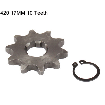 420 420H lánc 17mm 10-19 fogú első motor lánckerekek Taotao Kayo BSE Xmotos Apollo SSR 110 125cc Dirt Pit Bike ATV Quadhoz