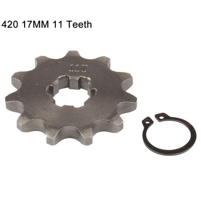420 420H lánc 17mm 10-19 fogú első motor lánckerekek Taotao Kayo BSE Xmotos Apollo SSR 110 125cc Dirt Pit Bike ATV Quadhoz