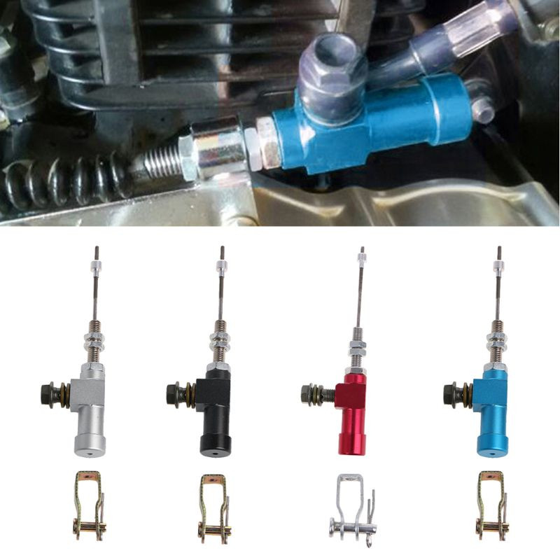 Motociklo hidraulinės sankabos pagrindinio cilindro strypo stabdžių siurblys M10x1,25 mm aliuminis