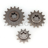 Első sebességváltó lánckerék T8F 11T 14T 17T 20T fogaskerék lánckerék fogaskerék fém 47cc 49cc Minimoto ATV Mini Bike Moped rollerhez