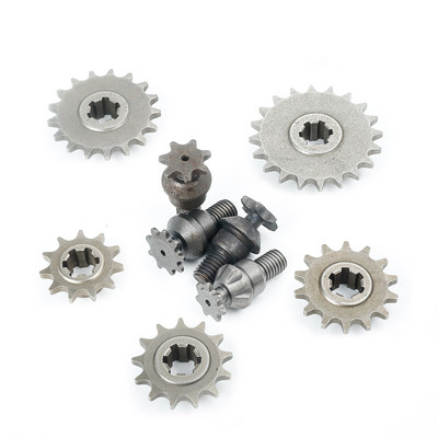 Pinion cutie de viteze față pentru motocicletă 25H T8F 11 14 17 20T 20 dinți pinion pentru 47cc 49cc Minimoto Mini Dirt Pit Bike ciclomotor scooter