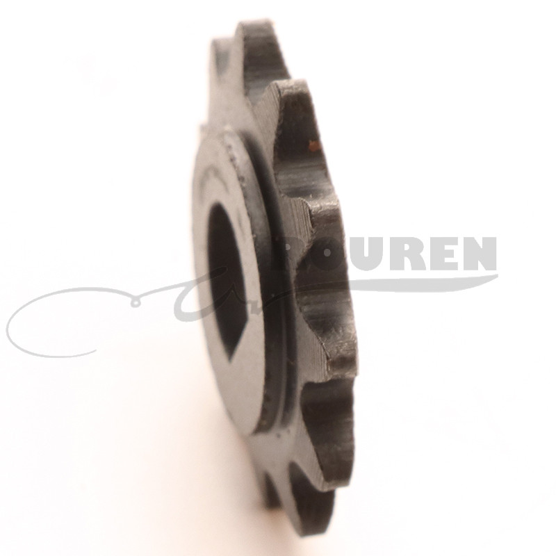 25H/T8F 11T 10MM/8MM 2 taktų 49CC VARIKLIS Mini kišeninis dviračio priekinė žvaigždutė