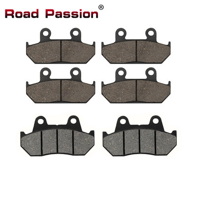 Predné a zadné brzdové doštičky pre motocykle Road Passion pre HONDA VFR700 VFR750 Interceptor CBR750 CBR1000F Hurricane GL1500 Goldwing
