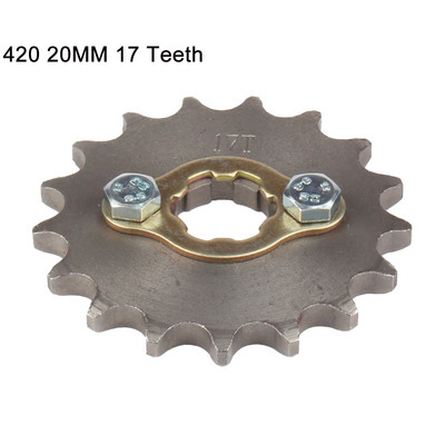 420 420H lanț 20mm 10 -19 17 dinți pinioane motor față pentru Taotao Kayo Bse Apollo 50 110 125cc Dirt Pit Bike ATV Motocicletă