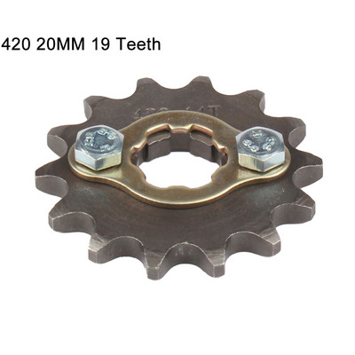 420 420H lanț 20mm 10 -19 17 dinți pinioane motor față pentru Taotao Kayo Bse Apollo 50 110 125cc Dirt Pit Bike ATV Motocicletă