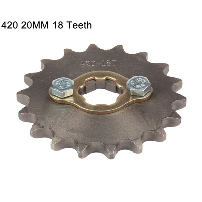 420 420H lanț 20mm 10 -19 17 dinți pinioane motor față pentru Taotao Kayo Bse Apollo 50 110 125cc Dirt Pit Bike ATV Motocicletă