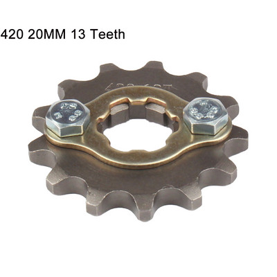 420 420H lanț 20mm 10 -19 17 dinți pinioane motor față pentru Taotao Kayo Bse Apollo 50 110 125cc Dirt Pit Bike ATV Motocicletă