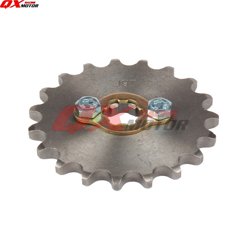420 420H kett 20mm 10-19 17 hammastega esimootori ketirattad Taotao Kayo Bse Apollo 50 110 125cc Dirt Pit Bike ATV mootorrattale