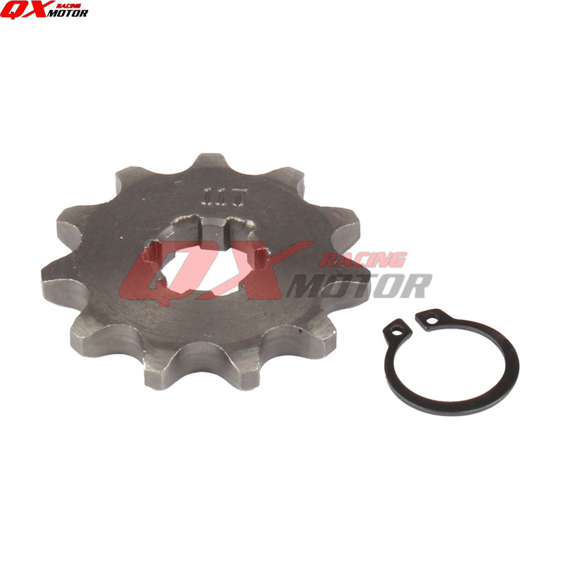 420 420H kett 20mm 10-19 17 hammastega esimootori ketirattad Taotao Kayo Bse Apollo 50 110 125cc Dirt Pit Bike ATV mootorrattale