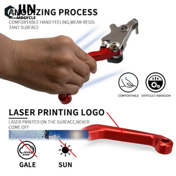 Мотоциклетен лост на спирачния съединител Мотокрос, мръсен мотоциклет Спирачни лостове TTR 250 Дръжка ЗА YAMAHA TTR250 1993 1994 1995 1996 1997