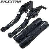 Pre Bajaj Pulsar 200 NS, všetky roky, horúca vysokokvalitná CNC motocykel, skladacia predĺžená brzdová páka spojky, koncové rukoväte