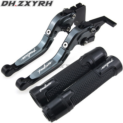 Pre Bajaj Pulsar 200 NS, všetky roky, horúca vysokokvalitná CNC motocykel, skladacia predĺžená brzdová páka spojky, koncové rukoväte