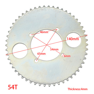 38T 54T 64T 74T T8F 35mm hátsó lánckerék Mini Moto ATV Quad Dirt Pit Pocket Bike Cross 47cc 49cc alkatrészek