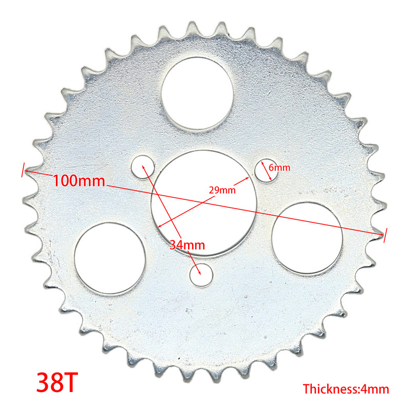 38T 54T 64T 74T T8F 35mm hátsó lánckerék Mini Moto ATV Quad Dirt Pit Pocket Bike Cross 47cc 49cc alkatrészek
