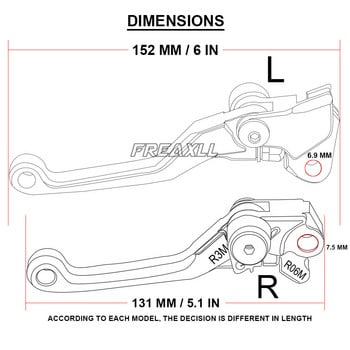 YZ 250F YZ250 250 F Pivot Motocross DirtBike CNC μοχλός συμπλέκτη φρένων για Yamaha YZ250F 2001-2006 2007-2008 2009-2019