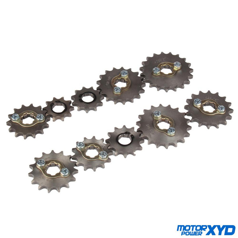 428# 20mm 10 11 12 13 14 15 16 17 18 19 T fogas első motorlánc lánckerék Dirt Pit Bike Monkey ATV Quad Go Karthoz