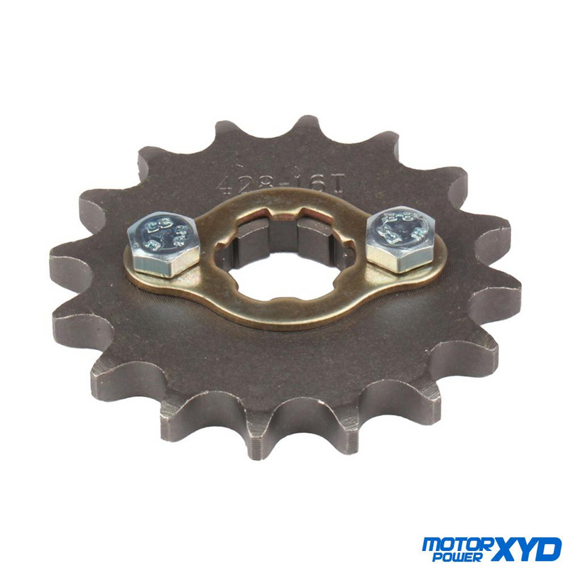 428# 20mm 10 11 12 13 14 15 16 17 18 19 T fogas első motorlánc lánckerék Dirt Pit Bike Monkey ATV Quad Go Karthoz