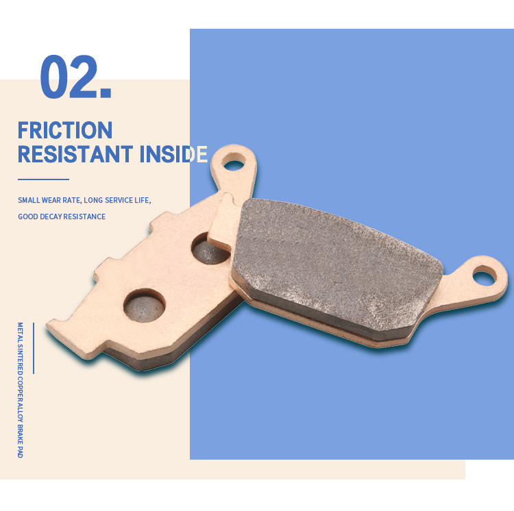 Kovové spekané brzdové doštičky pre motocykle, predné a zadné, pre X-ADV750 X ADV750 ADV 750 H 2017 2018 2019 CB650R 2019 2020