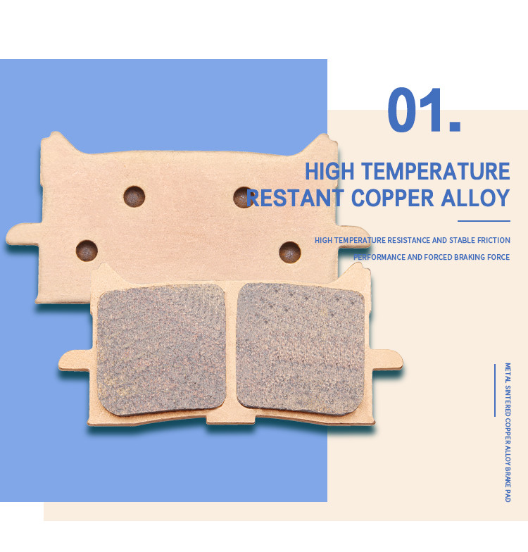 Kovové spekané brzdové doštičky pre motocykle, predné a zadné, pre X-ADV750 X ADV750 ADV 750 H 2017 2018 2019 CB650R 2019 2020