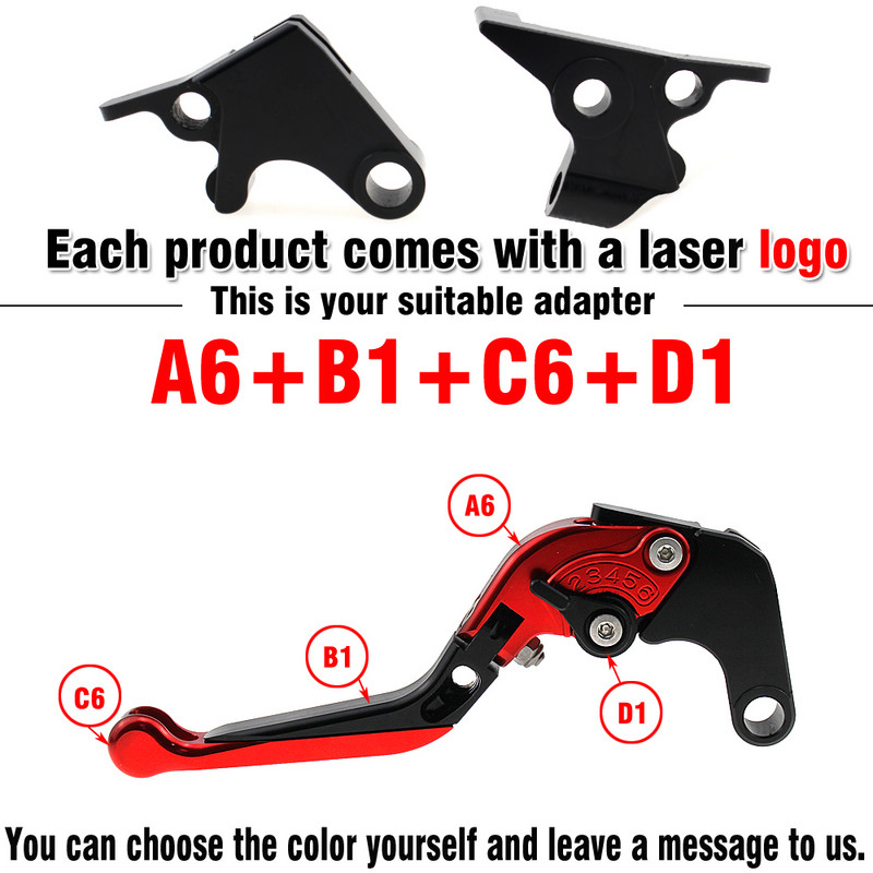 CNC alumínium állítható összecsukható féktengelykapcsoló karok YAMAHA TENERE 700 2019-2020 Tenere700 XTZ 700 XTZ700 fogantyús kézikarhoz