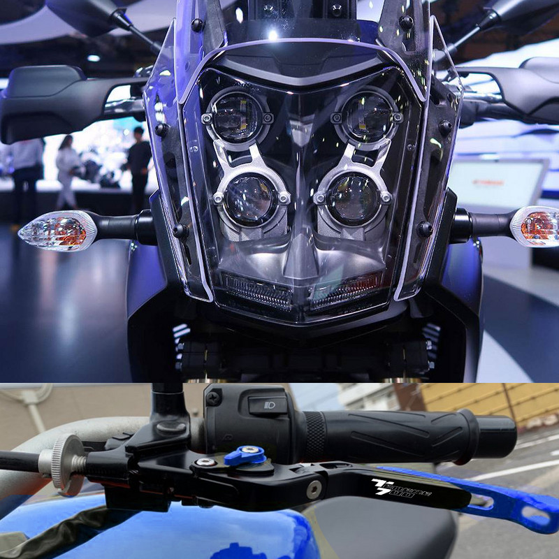 CNC alumínium állítható összecsukható féktengelykapcsoló karok YAMAHA TENERE 700 2019-2020 Tenere700 XTZ 700 XTZ700 fogantyús kézikarhoz