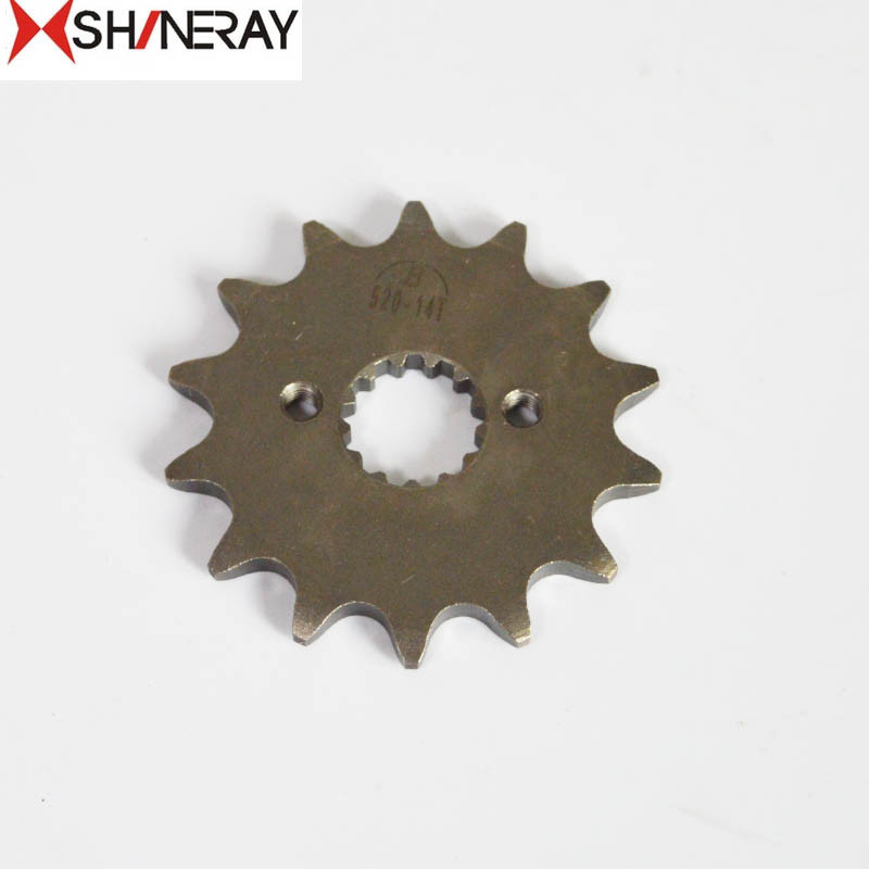 shineray x2 x2x első lánc lánckerék 520-as méretű 14 fogú 250cc xy250gy dirt bike motorkerékpár tartozékok alkatrész