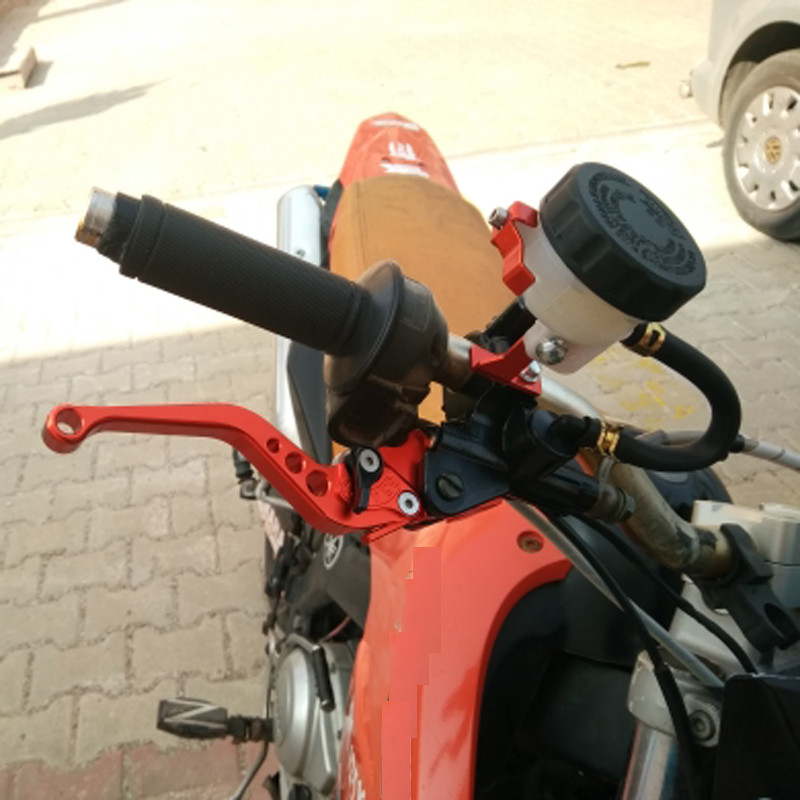 Alconstar-Motorkerékfék kuplung szivattyú kar hidraulikus főhenger motor tartozékok 7/8" dugattyús univerzális Yamahához