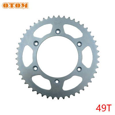 Oceľové reťazové koleso OTOM Motokros 41T 46T 47T 49T 52T pre KTM EXC EXCF SX SXF SXC XCW SMR SMC MXC LC4 LSE, diel na motocykel