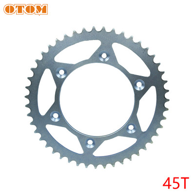 Oceľové reťazové koleso OTOM Motokros 41T 46T 47T 49T 52T pre KTM EXC EXCF SX SXF SXC XCW SMR SMC MXC LC4 LSE, diel na motocykel