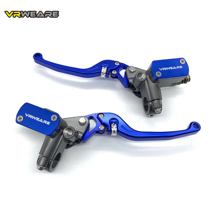 Univerzális 7/8" 22mm-es motorkerékpár első fék tengelykapcsoló főhenger hidraulika szivattyú kar egy db Honda Yamaha Suzuki Kawasakihoz