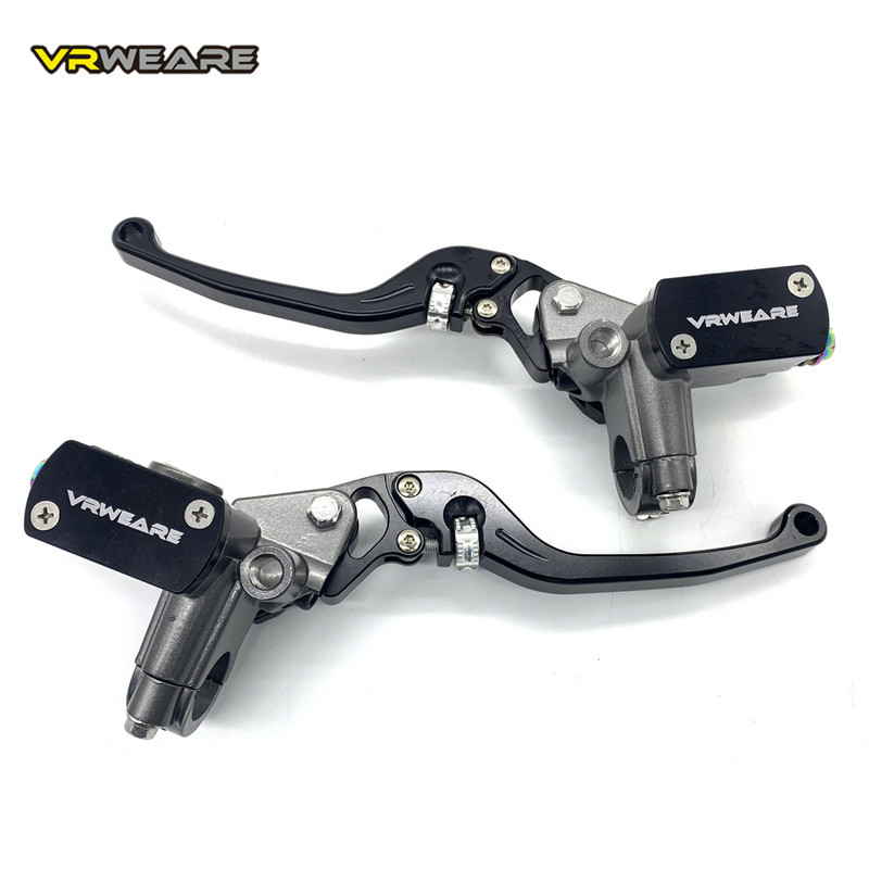 Univerzális 7/8" 22mm-es motorkerékpár első fék tengelykapcsoló főhenger hidraulika szivattyú kar egy db Honda Yamaha Suzuki Kawasakihoz