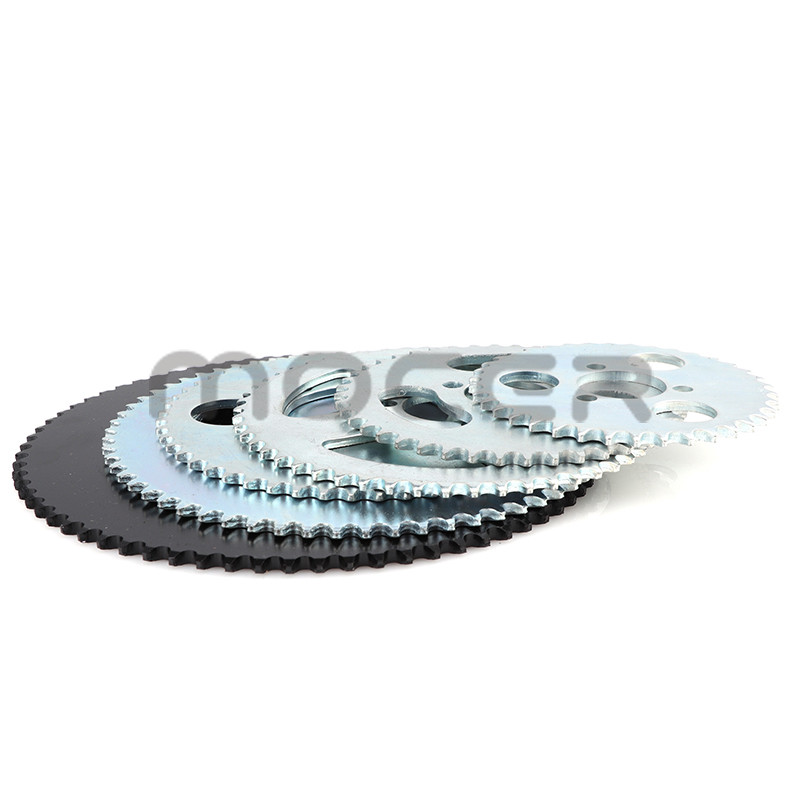 Motocykel T8F 38T 44T 54T 64T 74T zuby 29/35/54MM zadné ozubené koleso Mini Moto ATV Quad Dirt Pit Bike Pocket Cross 47cc 49cc diely