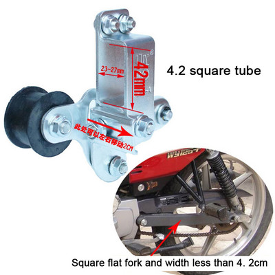 Továbbfejlesztett motorkerékpár-lánc elasztikus beállító automatikus feszítővezető lánc fogaskerék sportkocsikhoz, terepjáró Módosított tartozékokhoz