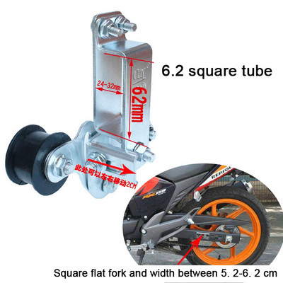 Továbbfejlesztett motorkerékpár-lánc elasztikus beállító automatikus feszítővezető lánc fogaskerék sportkocsikhoz, terepjáró Módosított tartozékokhoz