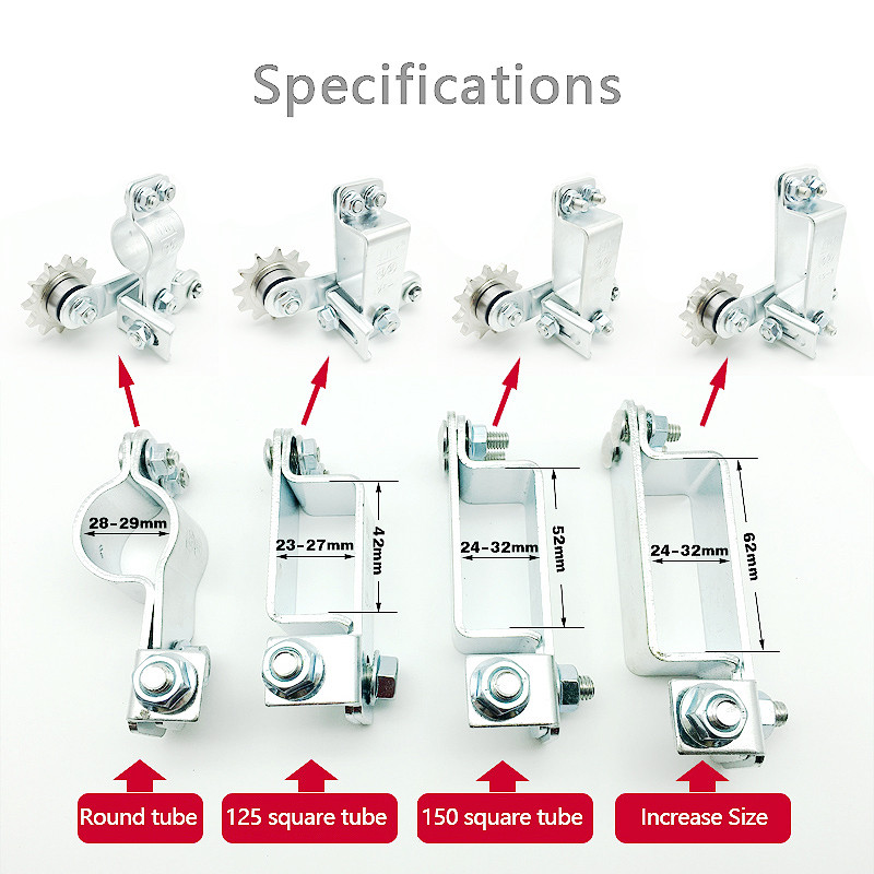 Továbbfejlesztett motorkerékpár-lánc elasztikus beállító automatikus feszítővezető lánc fogaskerék sportkocsikhoz, terepjáró Módosított tartozékokhoz