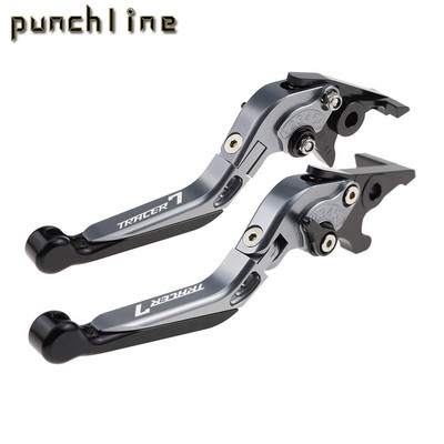 Alkalmas TRACER 7 2015-2021 TRACER7 motorkerékpárhoz CNC tartozékok Összecsukható, kihúzható féktengelykapcsoló karok állítható fogantyúkészlet