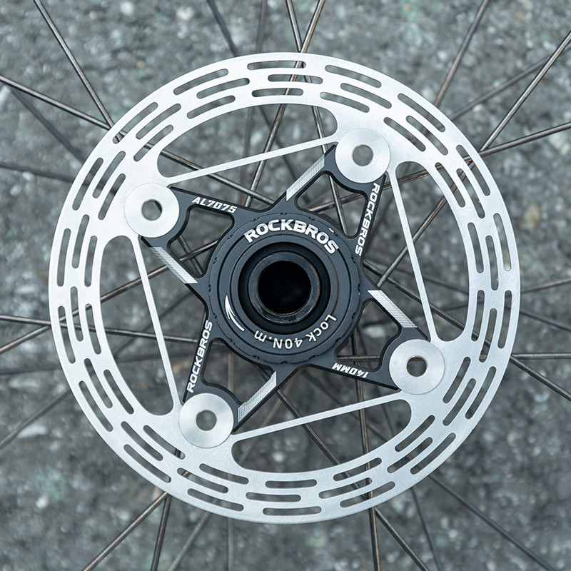 ROCKBROS kerékpár tárcsafék rozsdamentes acél rotoros tárcsafék nagy szilárdságú hidraulikus MTB országúti úszó kerékpár alkatrész 160 mm/140 mm