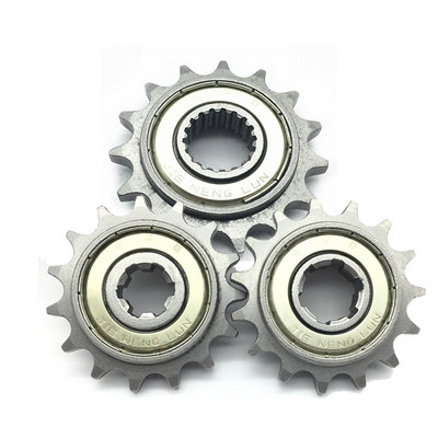 Pinion pentru lanț de economisire a combustibilului pentru motocicletă 428 110 125 15T pentru scuter Honda Lifan Suzuki Zongshen 70cc 90cc 100cc 110cc 125cc 150cc