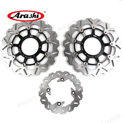 Arashi 1 set prednjih kočionih diskova, stražnjih disk rotora za HONDA CBR600RR CBR 600 RR 2003-2015 2004 2005 2006 2007 2008 2009 2010 2011