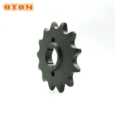 OTOM 13T výstupné malé ozubené koleso Najnovšie príslušenstvo pre motocykle 520 typ 13 zubov malé ozubené koleso pre motor ZONGSHEN ZHENGLIN CB250